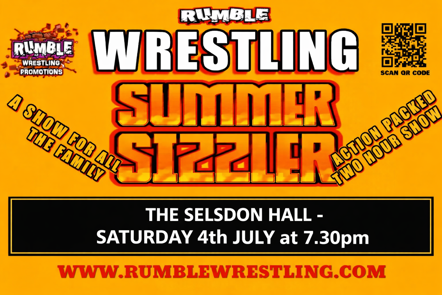 Rumble Wrestling Summer Sizzler comes to Croydon 